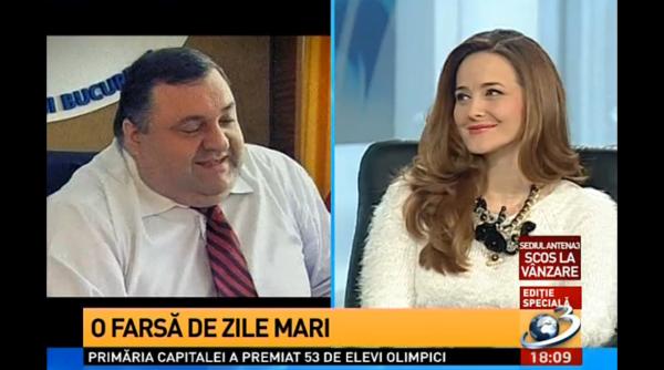 farsa de zile mari la antena 3 reporterul mut care a scos din min i un prefect