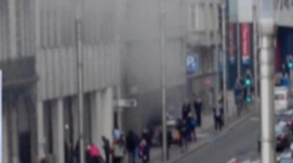 explozie la metroul din bruxelles dupa cele de la aeroport