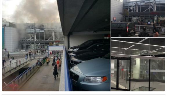 explozii pe aeroportul din bruxelles alerta maxima