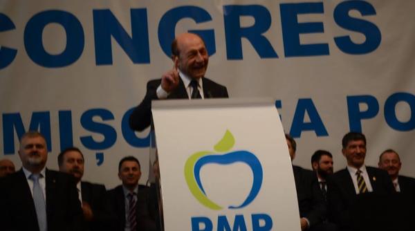 traian basescu noul lider al pmp discurs fulminant la congres va cer