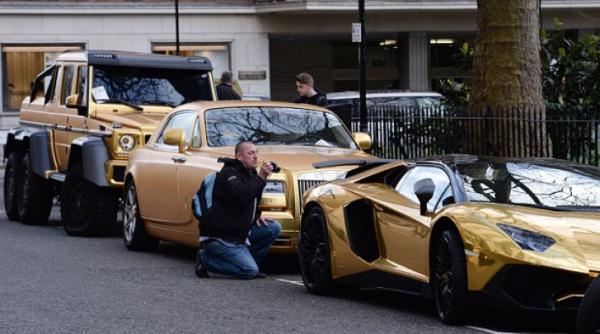 aroganta in centrul londrei a unui turist saudit