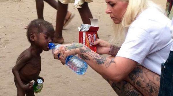 imagini senza ionale cu copilul din nigeria salvat de o daneza cum arata acum