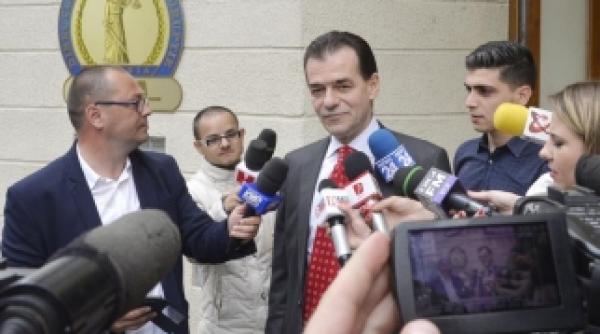 ce a facut ludovic orban la dna luni diminea a