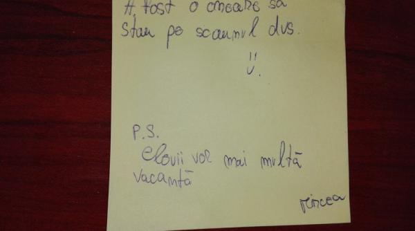 cristian bodea surprins de un bile el galben gasit pe birou