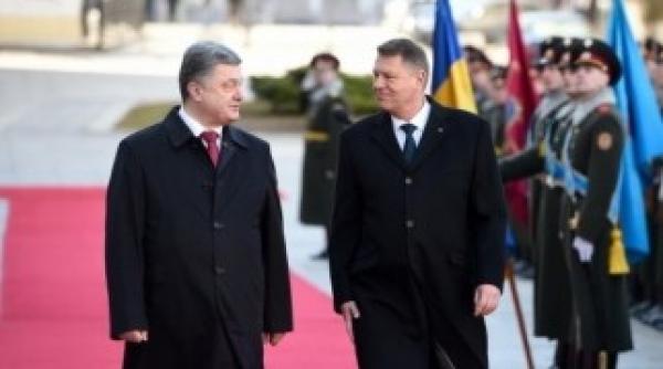 klaus iohannis intalnire la palatul cotroceni cu pre edintele ucrainei