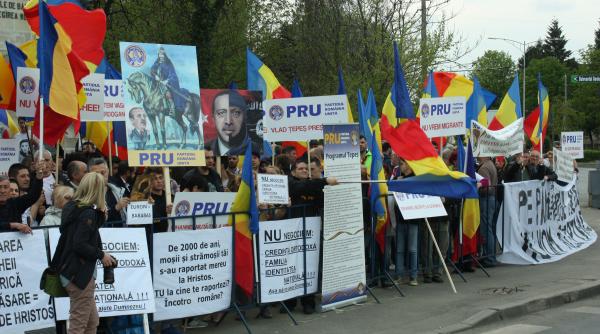 pru organizeaza miercuri un protest fata de construirea moscheii la bucuresti