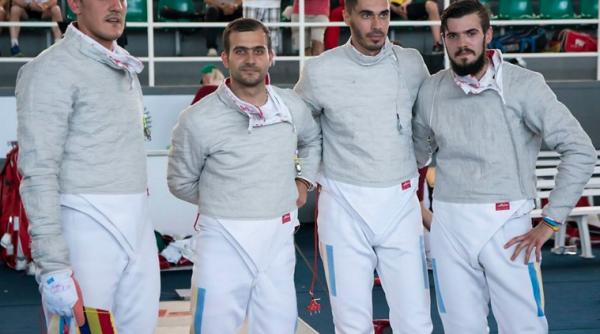 echipa masculina de sabie a romaniei calificata in semifinalele mondialelor de la rio