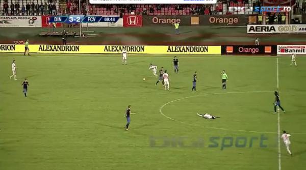 patrick ekeng luat cu ambulan a de pe teren a le inat in timpul meciului dinamo viitorul