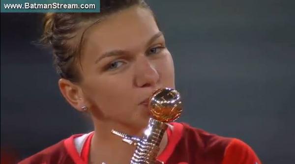 halep reac ie dupa meciul de senza ie din finala de la madrid