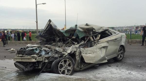 accident grav pe dn 1 trafic blocat