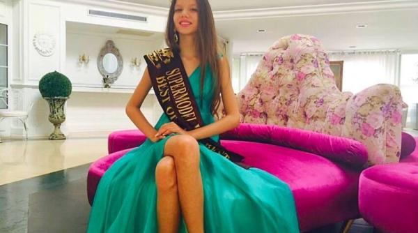 o romanca de 11 ani ca tigatoarea concursului super model of the world