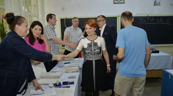 lia olgu a vasilescu la urne am dat un vot foarte optimist