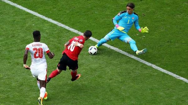 euro 2016 albania elvetia live score