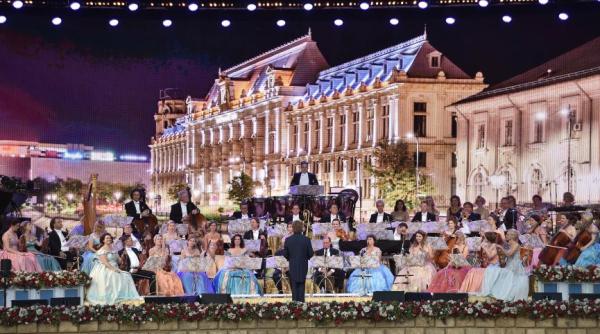 andre rieu surpriza la concertul de sambata seara din pia a constitu iei