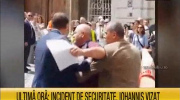 incident de securitate la sibiu pre edintele iohannis fiind vizat