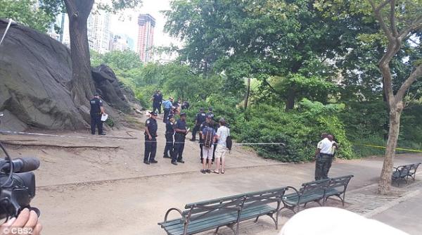 explozie in celebrul central park