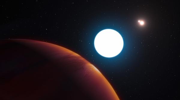 o exoplaneta gigantica a fost descoperita intr un sistem cu trei stele
