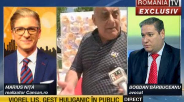 viorel lis gest incredibil in public cu un jurnalist rtv