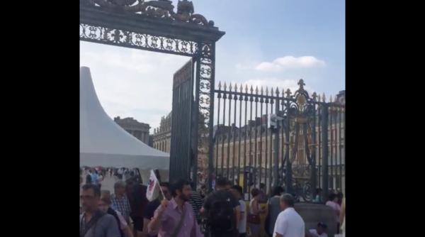 palatul versailles evacuat panica in fran a