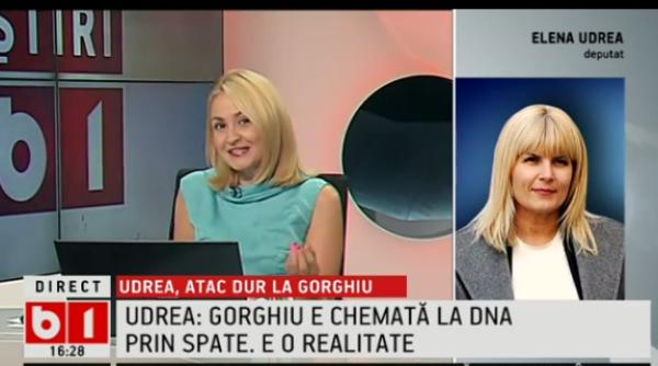 elena udrea replici acide la b1 tv nu ma baga i in dialog cu neica nimeni
