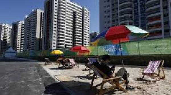 jo 2016 bloc cu sportivi inundat video