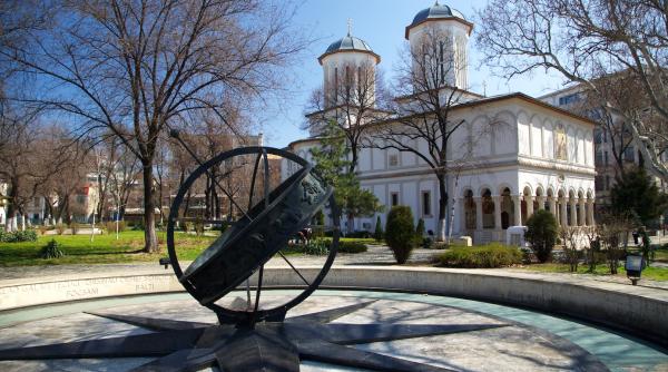 procesiune la biserica sfantul gheorghe nou din capitala