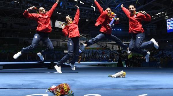 jocuri olimpice rio 2016 aur pentru echipa feminina de spada mergea i tecau in finala michael phelps face istorie