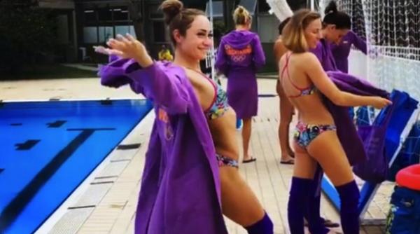 jocuri olimpice rio 2016 rezumatul zilei numar de striptease devenit viral video