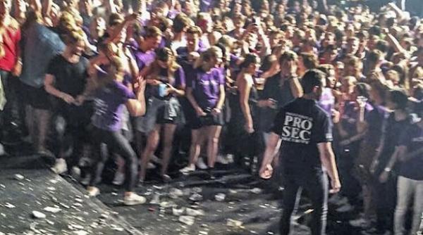 momente de panica la un concert 15 persoane ranite