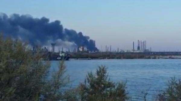 rompetrol da detalii despre incendiul de la petromidia