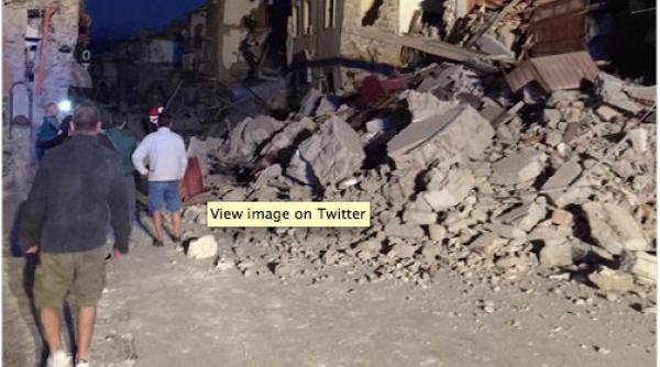 mae informare dupa cutremurul din italia