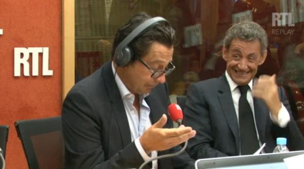 nicolas sarkozy criza de ras in timpul unei emisiuni video