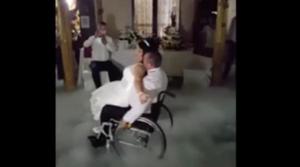 video impresionant nunta unui veteran ranit in afganistan