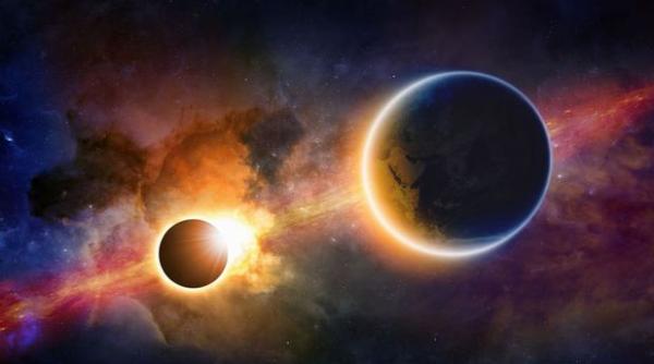 nasa a surprins fenomenul incredibil al unei duble eclipse