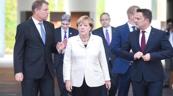 iohannis semnal important la intalnirea cu merkel