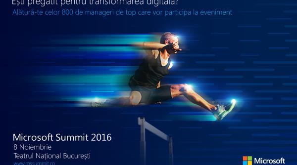 microsoft summit 2016 transformarea digitala noua realitate a mediului de afaceri