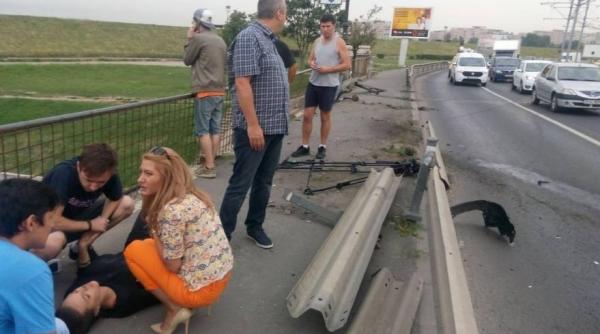 reporter de televiziune accidentat grav in bucuresti