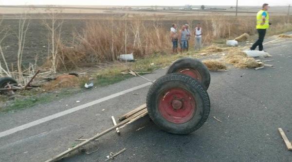 caruta spulberata de un autoturism victimele la spital galerie foto