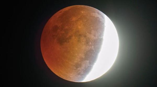 eclipsa de luna in penumbra vizibila in romania