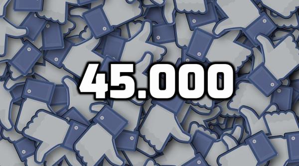 dc news a ajuns la 45 000 de like uri