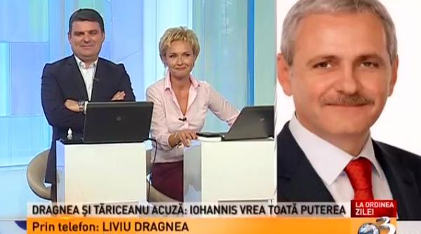 dragnea a intrerupt o emisiune la antena 3 interven ie in direct vor sa ma bage in pu carie