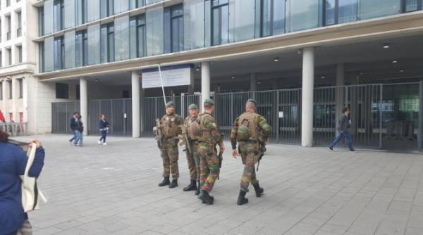 alerta cu bomba in bruxelles