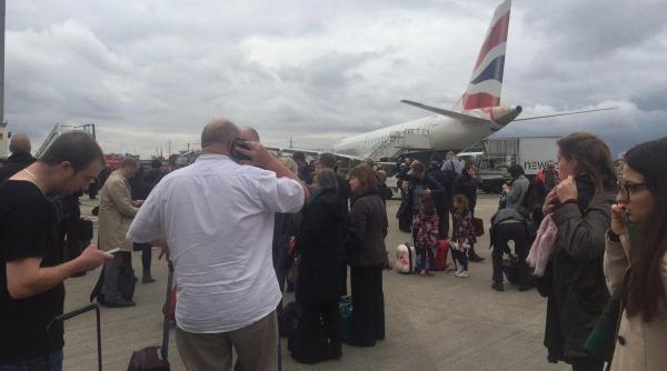 stare de alerta pe aeroportul london city