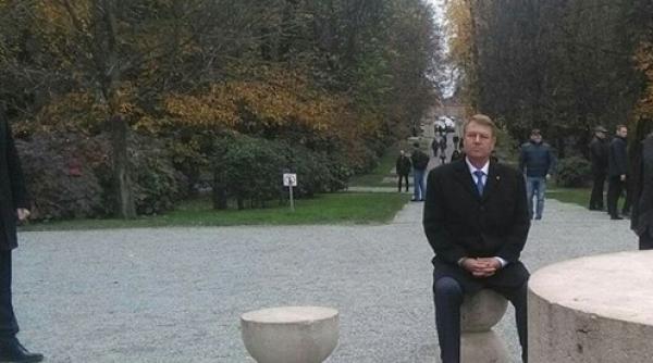 klaus iohannis la masa tacerii primaria reac ie oficiala