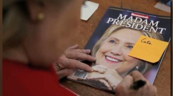 gafa in presa americana newsweek a anun at o pe hillary clinton ca tigatoare