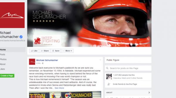 michael schumacher a revenit