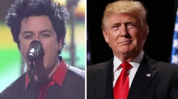 donald trump green day razboi declarat la american music awards