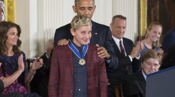ellen degeneres in lacrimi din cauza lui obama