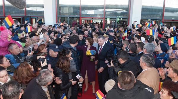 principesa margareta i principele radu de 1 decembrie la sibiu cu trenul regal