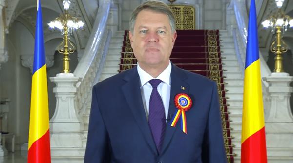 klaus iohannis mesaj pentru romani de ziua na ionala video